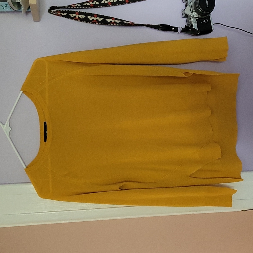 Zara knit long sleeved top